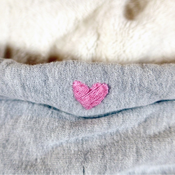 Fiorucci Love Therapy Women S Fleece 3/4-Zip Hooded Sweatshirt - Picture 6 of 15